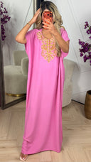 Oversized kaftan met borduursel 1892