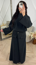 Overslagrok Set met Hoge Hals