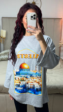 Palestine Oversized Terry Cotton T-shirt