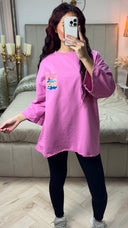 Palestine Oversized Terry Cotton T-shirt