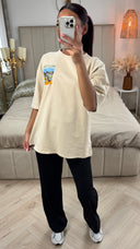 Palestine T-shirt Terry Cotton Oversized
