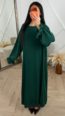Ruffle Abaya Maxi