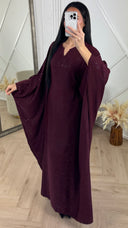 Sparkle Abaya Maxi Jurk met V-Hals