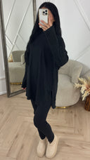 PRE ORDER Teddy Rib Two-Piece Set met Comfort Fit WORDT 07-11 VERZONDEN