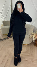 PRE ORDER Teddy Two-Piece Set met Hoodie WORDT 07-11 VERZONDEN