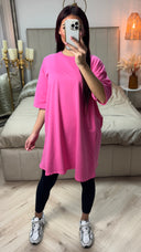 Terry Cotton Essential T-shirt Dress