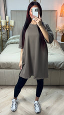 Terry Cotton Essential T-shirt Dress