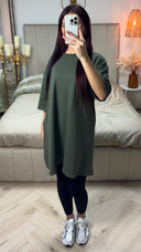 Terry Cotton Essential T-shirt Dress