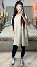 Terry Cotton Essential T-shirt Dress