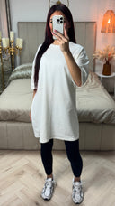 Terry Cotton Essential T-shirt Dress