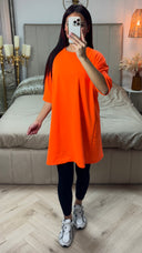 Terry Cotton Essential T-shirt Dress