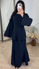 Two-Piece Maxi Set met Blouse en Rok