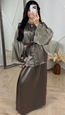 Two-Piece Maxi Set met Blouse en Rok