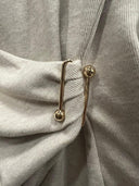 Two-Piece Set met Wrap Top en Wide Leg Broek