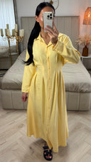 Viscose Overhemdjurk met Tailleceintuur