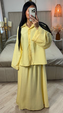 Viscose Set met Blouse & Maxi Rok