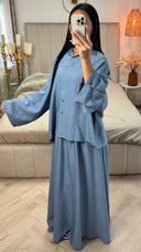 Viscose Set met Blouse & Maxi Rok