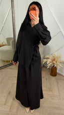 Wrap Two-Piece Set met Maxi Rok