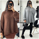 Oversized Lana Sweater Seam 983 Detail