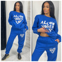 Dickes Joggingset All We Need Is Love