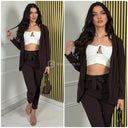 Basic Blazer + Pants Bow Musthave Set