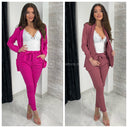 Basic Blazer + Pants Bow Musthave Set