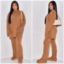 Knitwear Oversized Long Top Wide Leg And Sleeve Detail 23535