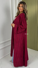 BY FARAH Premium Kimono Stripe Detail