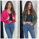 Crop Trenchcoat Sleeve Detail