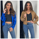 Crop Trenchcoat Sleeve Detail