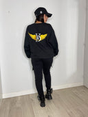 Dutch Angels Wings Embroidery Cargo Tracksuit