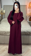 Double Sided Tie Belt Pleated Dress