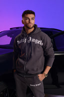 Dutch Angels 4 Imprint Gray Zipper Hoodie Tracksuit