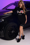 Dutch Angels Black Biker Short