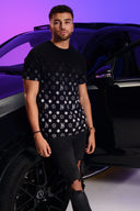 Dutch Angels – Dutchogram – Schwarzes T-Shirt in Slim Fit