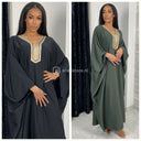 Beautiful Abaya Golden Neck Super Oversized