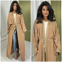 Embroidered Tie Belt Kimono