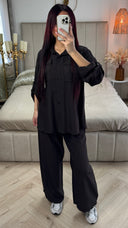 Essential Blouse Set Pocket Detail