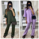 CheeseCloth Basic Set Wide Leg Mid Stripe 2023