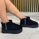 Famous Braid Platform Boots UA1833