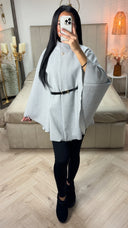 PRE ORDER Oversized Butterfly Tie Belt Poncho 85CM WORDT 10-11 VERZONDEN