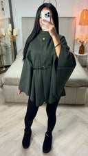 PRE ORDER Oversized Butterfly Tie Belt Poncho 85CM WORDT 10-11 VERZONDEN