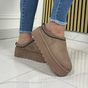FY-118 Khaki Platform Taswoman Famous
