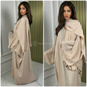 Glitzer Abaya + SchalKopftuch M1171