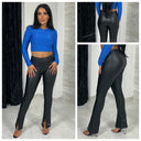 Mis de afgeprijsde leren look front split leggings niet. Ontdek perfecte kleding voor meisjes in Rotterdam.