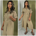 Blouse Dress Ring Tie Belt Detail