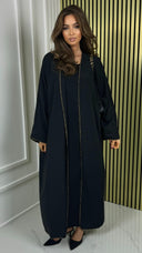 Golden Seam 2pcs Set Kimono+Dress 2025