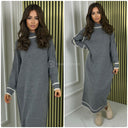 Maxi Knitwear Dress Line Details