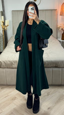 Basic Oversized Coat Seam Detail