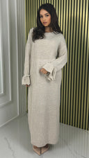 Knitwear Maxi Ruffle Sleeve Detail